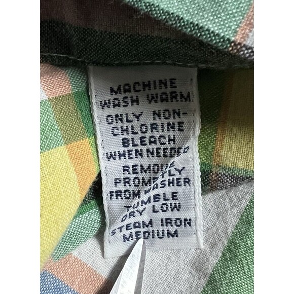 Ralph Lauren Golf Button Down Shirt Mens L Plaid Short Sleeve Multicolor, Tildon - Picture 5 of 9